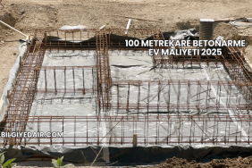 100 Metrekare Betonarme Ev Maliyeti 2025