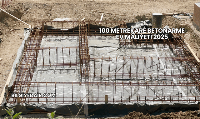 100 Metrekare Betonarme Ev Maliyeti 2025