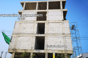 5 Katlı Bina Yapım Maliyeti 2025
