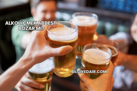 Alkol İçmek Abdesti Bozar mı?