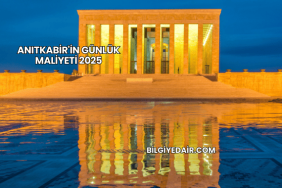 Anıtkabir'in Günlük Maliyeti 2025