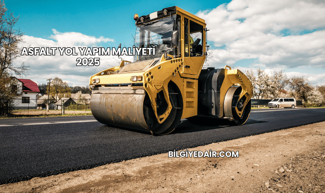 Asfalt Yol Yapım Maliyeti 2025