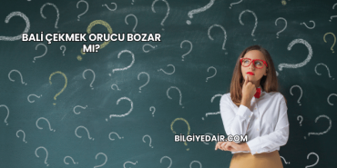 Bali Çekmek Orucu Bozar mı?