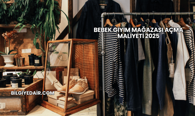 Bebek Giyim Mağazası Açma Maliyeti 2025
