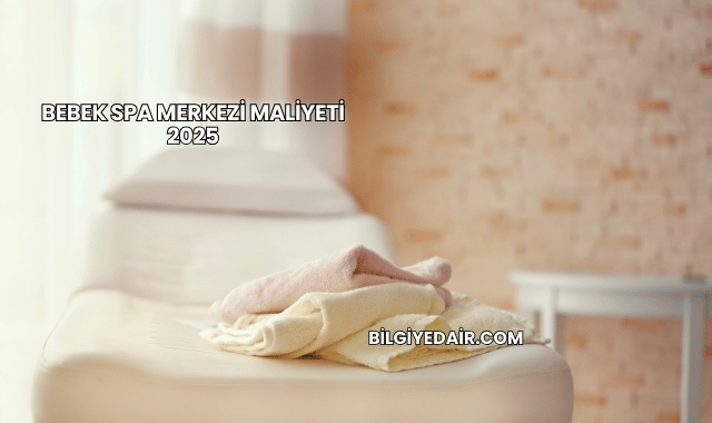 Bebek Spa Merkezi Maliyeti 2025