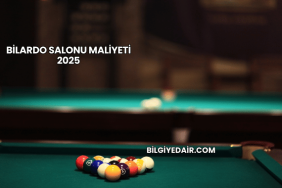 Bilardo Salonu Maliyeti 2025