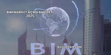 Bim Market Açma Maliyeti 2025
