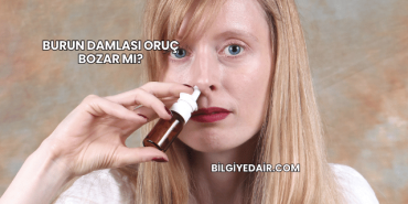 Burun Damlası Oruç Bozar mı?