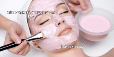 Cilt Maskesi Orucu Bozar mı?