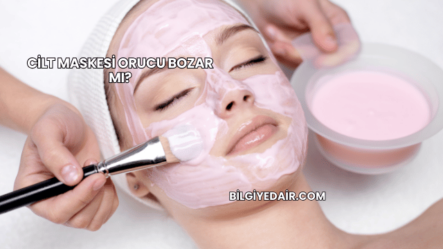 Cilt Maskesi Orucu Bozar mı?
