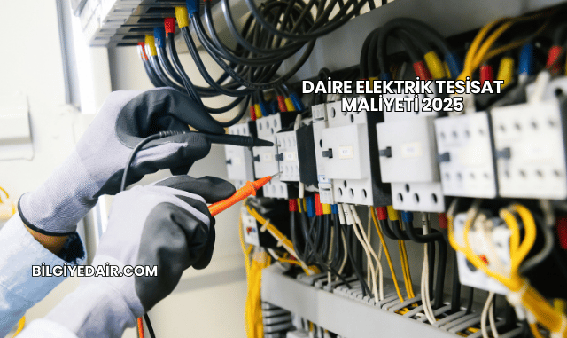 Daire Elektrik Tesisat Maliyeti 2025