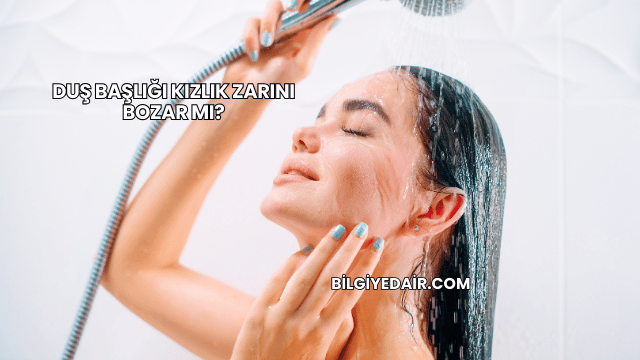 Duş Başlığı Kızlık Zarını Bozar mı?