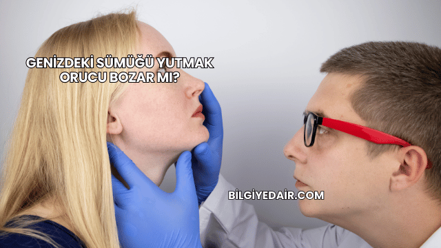 Genizdeki Sümüğü Yutmak Orucu Bozar mı?