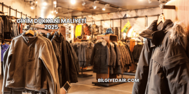 Giyim Dükkanı Maliyeti 2025