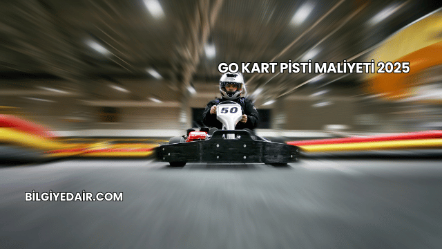 Go Kart Pisti Maliyeti 2025