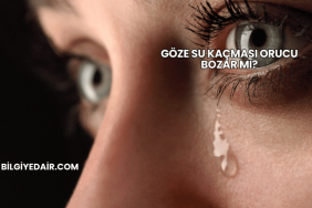 Göze Su Kaçması Orucu Bozar mı?