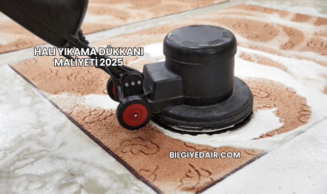 Halı Yıkama Dükkanı Maliyeti 2025