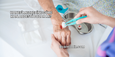 Hanefi Mezhebine Göre Kan Abdesti Bozar mı?