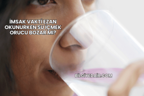 İmsak Vakti Ezan Okunurken Su İçmek Orucu Bozar mı?