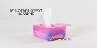 Islak Mendil Abdesti Bozar mı?