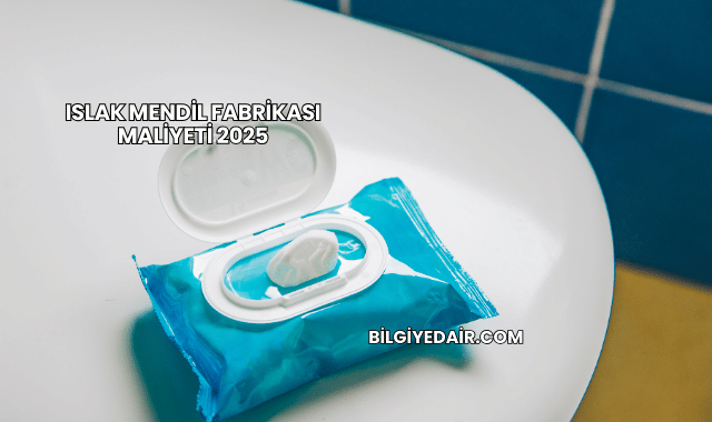 Islak Mendil Fabrikası Maliyeti 2025