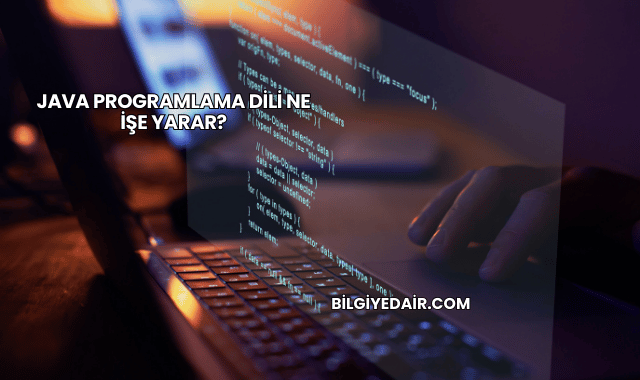 Java Programlama Dili Ne İşe Yarar?