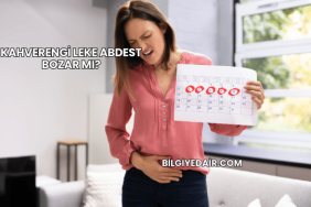 Kahverengi Leke Abdest Bozar mı?