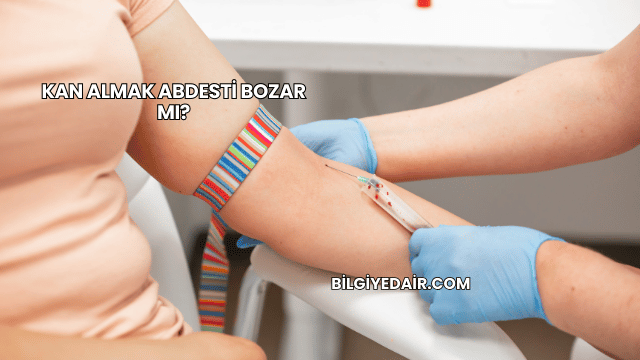 Kan Almak Abdesti Bozar mı?
