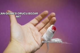 Kan Gelmesi Orucu Bozar mı?