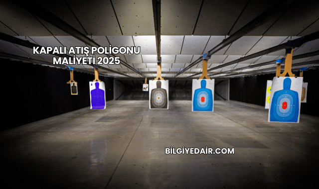 Kapalı Atış Poligonu Maliyeti 2025