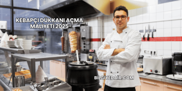 Kebapçı Dükkanı Açma Maliyeti 2025