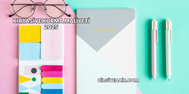 Kırtasiye Kurma Maliyeti 2025