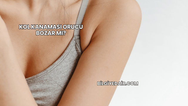 Kol Kanaması Orucu Bozar mı?