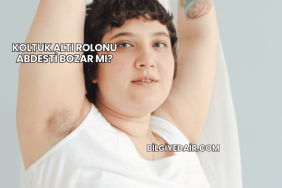 Koltuk Altı Rolonu Abdesti Bozar mı?