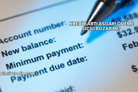 Kredi Kartı Asgari Ödeme Sicili Bozar mı?