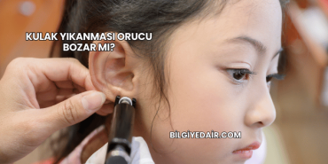 Kulak Yıkanması Orucu Bozar mı?