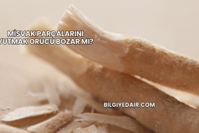 Misvak Parçalarını Yutmak Orucu Bozar mı?