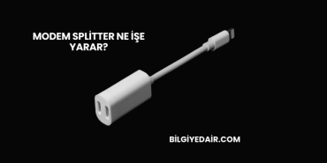 Modem Splitter Ne İşe Yarar?