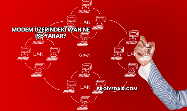 Modem Üzerindeki WAN Ne İşe Yarar?