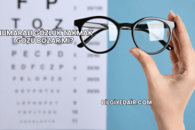 Numaralı Gözlük Takmak Gözü Bozar mı?