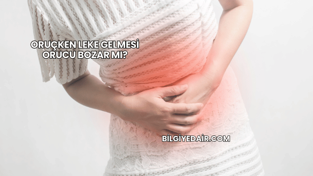 Oruçken Leke Gelmesi Orucu Bozar mı?