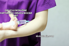 Oruçlu İken İğne Yaptırmak Orucu Bozar mı?