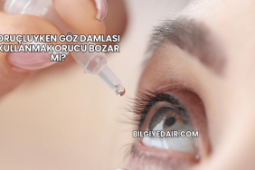 Oruçluyken Göz Damlası Kullanmak Orucu Bozar mı?