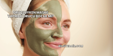 Oruçluyken Maske Yapmak Orucu Bozar mı?