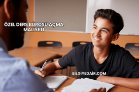 Özel Ders Bürosu Açma Maliyeti