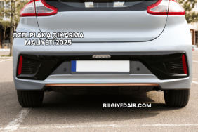 Özel Plaka Çıkarma Maliyeti 2025