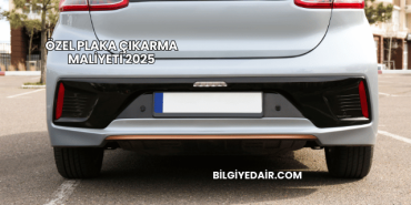 Özel Plaka Çıkarma Maliyeti 2025