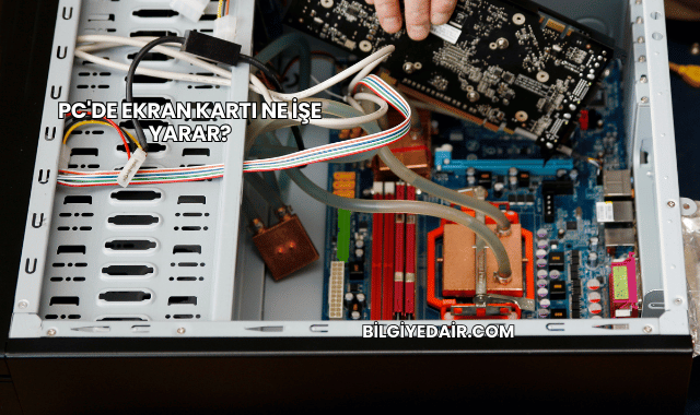 PC'de Ekran Kartı Ne İşe Yarar?