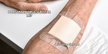 Pansuman Orucu Bozar mı?