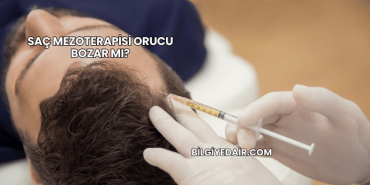 Saç Mezoterapisi Orucu Bozar mı?